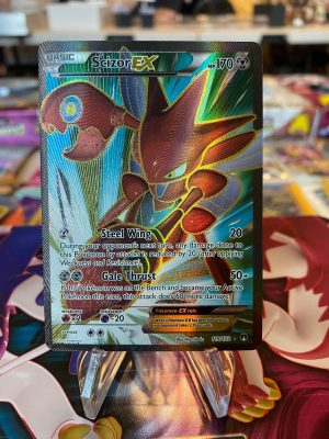 2016 Pokemon Scizor EX BREAKpoint Full Art 119 of 122 Holo