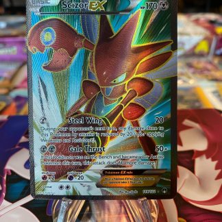 2016 Pokemon Scizor EX BREAKpoint Full Art 119 of 122 Holo