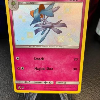 2019 Pokemon Kirlia Hidden Fates SV35 of SV94 Shiny Holo Mint