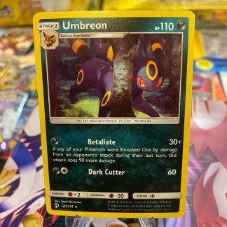 2018 Pokemon Umbreon Cosmos Lost Thunder Alternate Art 120 of 214 Holo Mint