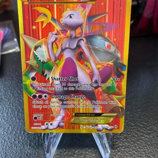 2015 Pokemon FA/Mewtwo EX XY Breakthrough Full Art 164 of 162 Holo Moderately Played