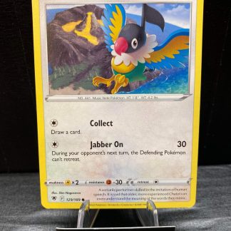 2022 Pokemon Chatot Astral Radiance 129 of 189 Mint