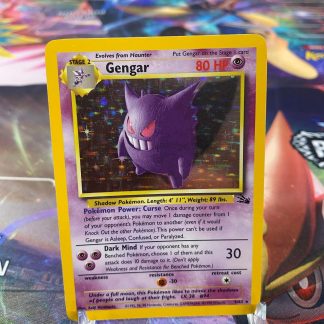 1999 Pokemon Fossil Gengar 5 of 62 Holo Mint