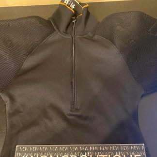 2020 Adidas Ivy Park Mesh Sleeve Bodysuit Black/Mesa