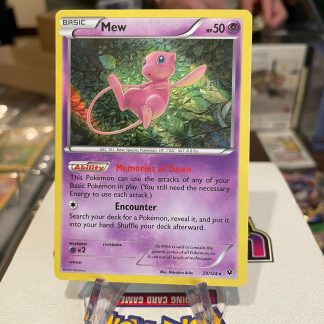 2016 Pokemon XY Mew Fates Collide Reverse Foil 29 of 124 Mint