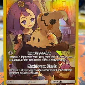 2019 Pokemon Mimikyu Cosmic Eclipse Holo 245 of 236 Mint