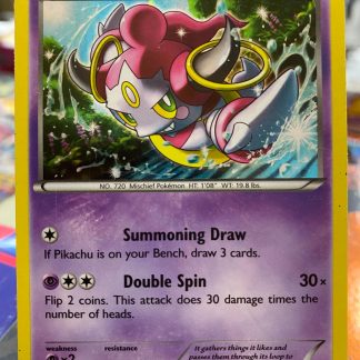 2015 Pokemon Hoopa Black Star Promo Holo XY90 Moderate Played