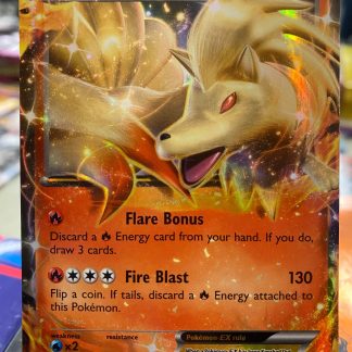 2016 Pokemon Ninetales EX Generations Holo 13 of 83 Near Mint