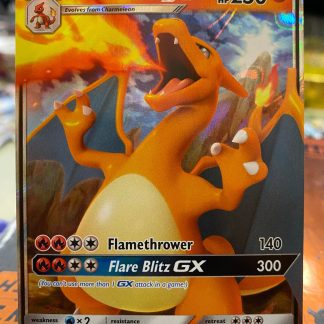 2019 Pokemon Charizard GX Sun & Moon Hidden Fates Holo 9 of 68 Mint