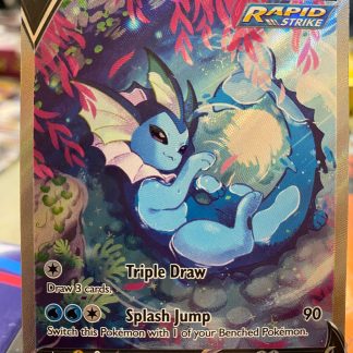 2021 Pokemon Vaporeon V Black Star Promo Holo SWSH181 Mint