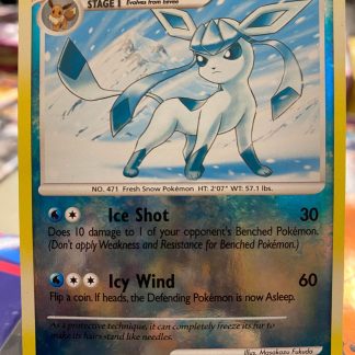 2008 Pokemon Glaceon Majestic Dawn Reverse Holo 20 of 100 Lightly Played