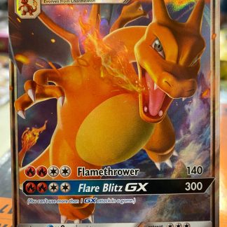 2019 Pokemon Charizard GX Sun & Moon Black Star Promo Hidden Fates Tin Holo #SM211 Mint