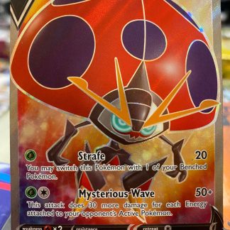 2020 Pokemon Orbeetle V Sword & Shield Vivid Voltage Holo 166 of 185 Mint