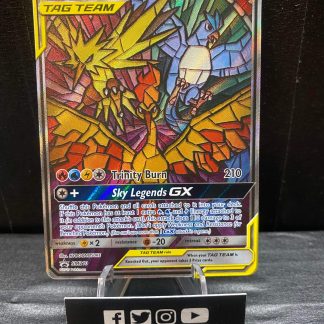 2019 Pokemon Moltres & Zapdos & Articuno GX Full Art Hidden Fates SM210 Holo Mint