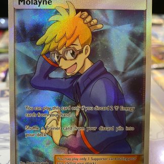 2019 Pokemon Trainer Molayne Unbroken Bonds Holo 212 of 214 Near Mint
