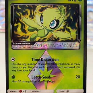 2018 Pokemon Celebi Sun & Moon Lost Thunder Holo 19 of 214 Mint
