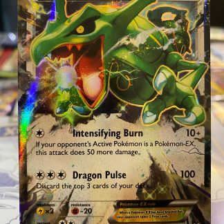 2015 Pokemon Rayquaza EX XY Roaring Skies Holo 75 of 108 Mint