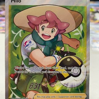 2022 Pokemon Trainer Milo Astral Radiance Holo TG27 of TG30 Mint