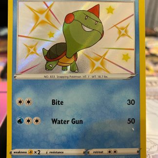 2021 Pokemon Chewtle Shinning Fates Holo SV028 of SV122 Near Mint