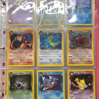 2000 Pokemon Team Rocket Full Set 1 to 82 Lightly Played