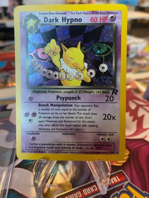 2000 Pokemon Dark Hypno  Rocket Holo 9 of 82 Mint