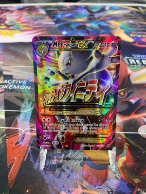 2015 Pokemon M Mewtwo EX XY Breakthrough Full Art 160 of 162 Mint