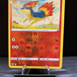 2022 Pokemon Quilava Astral Radiance 024 of 189 Reverse Holo Near Mint
