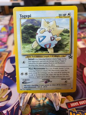 2000 Pokemon Togepi Pokemon League Black Star Promo #30 Mint