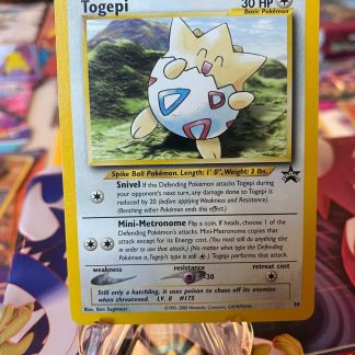 2000 Pokemon Togepi Pokemon League Black Star Promo #30 Mint