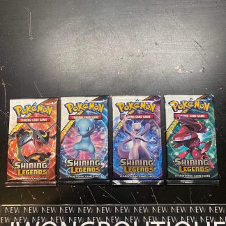2017 Pokemon Shining Legends 4x Booster Pack Sealed