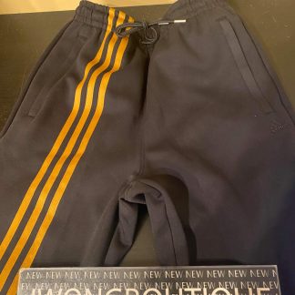 2020 Adidas Ivy Park 3-Stripes Jogger Pants Gender Neutral Black/Mesa