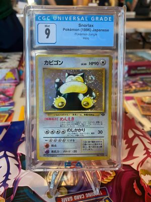 1996 Pokemon Japanese Snorlax Jungle #143 Holo CGC 9 Mint