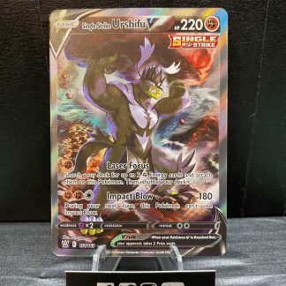 2021 Pokemon Single Strike Urshifu V Battle Styles Full Art 151 of 163 Holo Mint