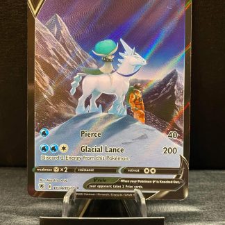 2022 Pokemon Ice Rider Calyrex V Full Art Astral Radiance TG14 of TG30 Holo Mint