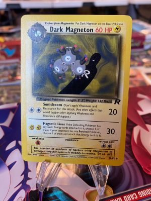 2000 Pokemon Dark Magneton Team Rocket 28 of 82 Non Holo Mint