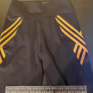 2020 Adidas Ivy Park 3-Stripes Tights Black