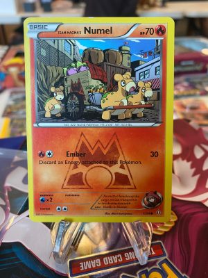 2015 Pokemon Team Magma's Numel XY Double Crisis 1 of 34 Mint