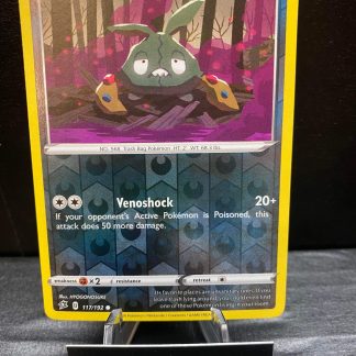 2020 Pokemon Trubbish Rebel Clash 117 of 192 Reverse Holo Mint