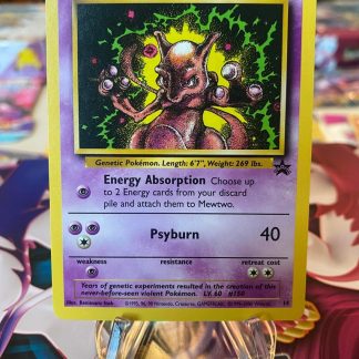 1999 Pokemon Mewtwo Black Star Promo 14 Mint