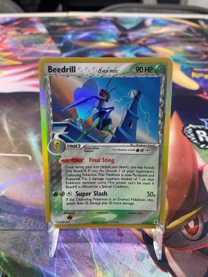 2005 Pokemon Beedrill EX Delta Species 1 of 113 Holo Mint