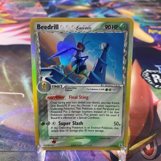 2005 Pokemon Beedrill EX Delta Species 1 of 113 Holo Mint