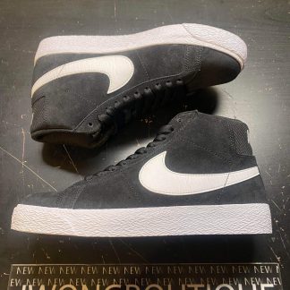 2019 Nike SB Zoom Blazer Mid Black White Men