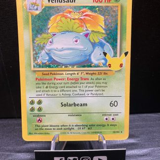1998 Pokemon Venusaur 25th Anniversary Celebrations 15 of 102 Holo Mint