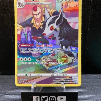 2022 Pokemon Mightyena Full Art Astral Radiance TG09 of TG30 Holo Mint