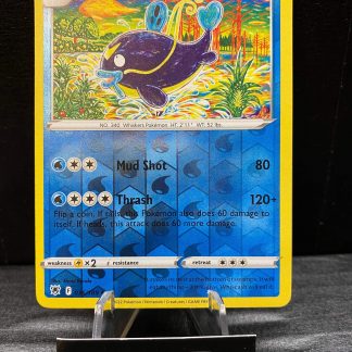 2022 Pokemon Whiscash Astral Radiance 036 of 189 Reverse Holo Mint