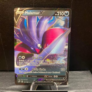 2020 Pokemon Malamar V Sword & Shield Rebel Clash Full Art 121 of 192 Holo Mint