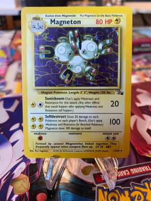 2000 Pokemon Dark Magneton Team Rocket Unlimited 11 of 82 Holo Mint