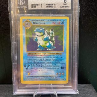 1999 Pokemon Blastoise Shadowless Base #2 Beckett 6 Excellent Mint