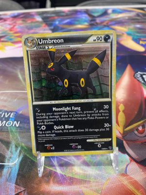 2010 Pokemon Umbreon HeartGold SoulSilver Undaunted 10 of 90 Holo Near Mint