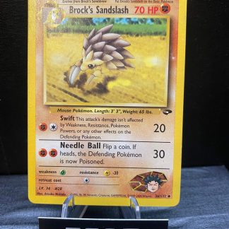 2000 Pokemon Brock's Sandslash Gym Challenge 36 of 132 Near Mint